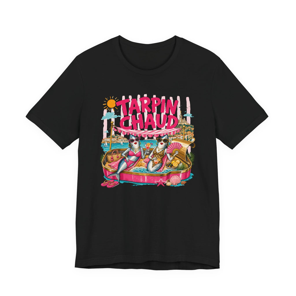 Tarpin Chaud | T-shirt Marrant Sardines de Marseille | T-shirt d'été Côte d'Azur