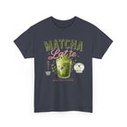 Matcha Latte T-Shirt | Iced Matcha Cup Graphic, Green Tea Tee