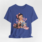 Betty Boop Pink Sneakers Graphic Tee
