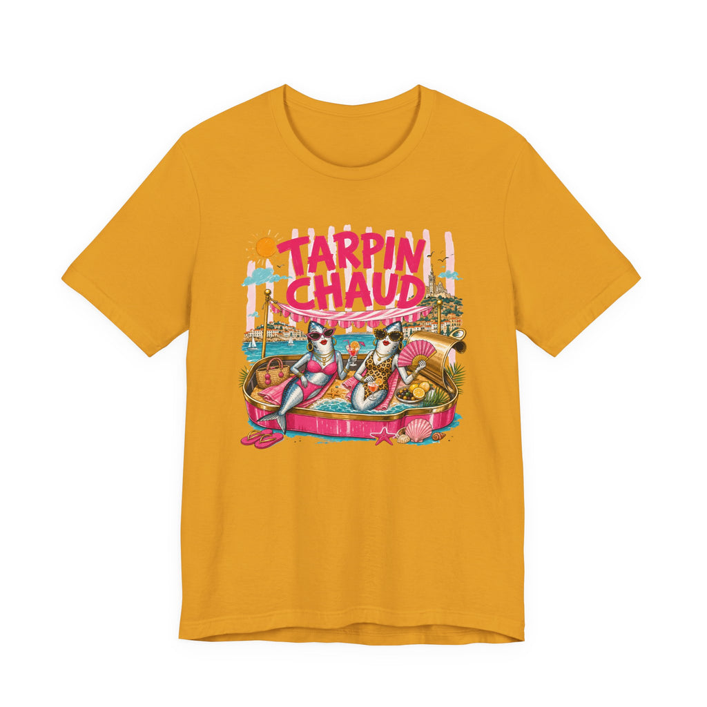 Tarpin Chaud | T-shirt Marrant Sardines de Marseille | T-shirt d'été Côte d'Azur