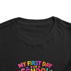 My First Day of School Alligator Toddler Tee | Back-to-School Kids Shirt