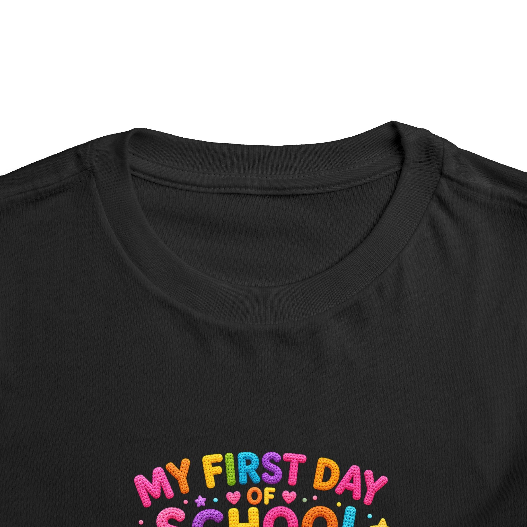 T-shirt enfant « Mon premier jour d'école » avec crocodile | T-shirt de rentrée des classes pour enfants