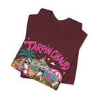 T-shirt – Tee-shirt graphique « Tarpin Chaud » ambiance tropicale plage