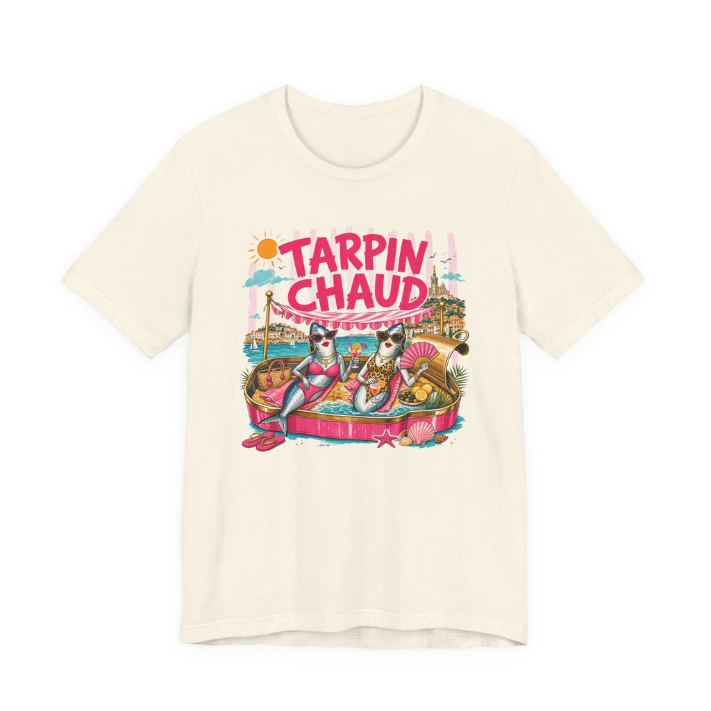 Tarpin Chaud | T-shirt Marrant Sardines de Marseille | T-shirt d'été Côte d'Azur