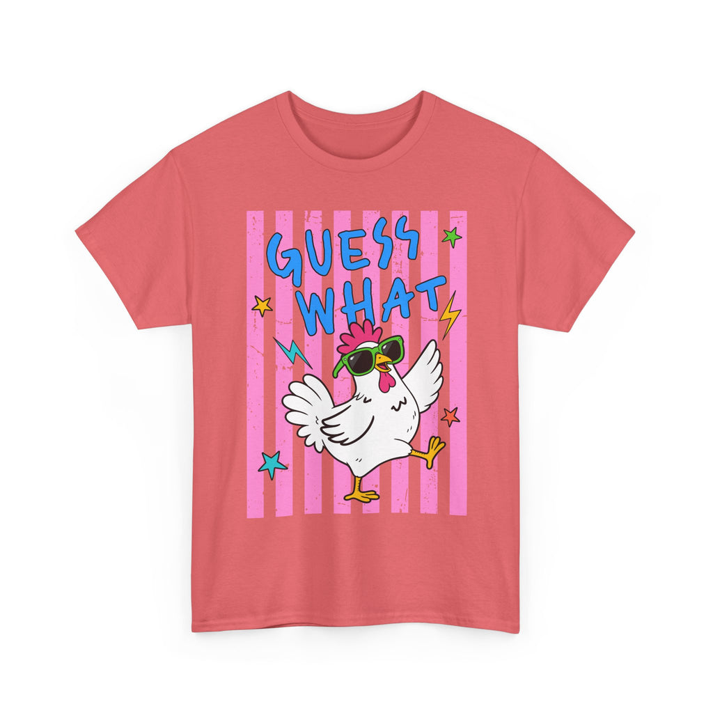 Guess What Chicken Butt Tee | Funny Chicken Graphic Shirt
