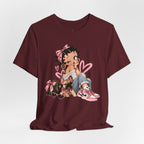 Betty Boop Pink Sneakers Graphic Tee