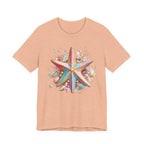 Colorful Starfish Tee | Beach Seashell Ocean Graphic Shirt