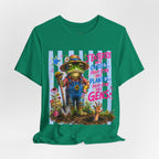 Frog Gardener Graphic Tee — "J'enterrer des choses... peut-être des plantes, peut-être des gens"