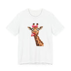 Funny Giraffe Tongue Tee — Cute Animal Graphic T-Shirt