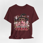 Spooky But Make It Feral Tee — Cute Witch Cat Halloween T-Shirt