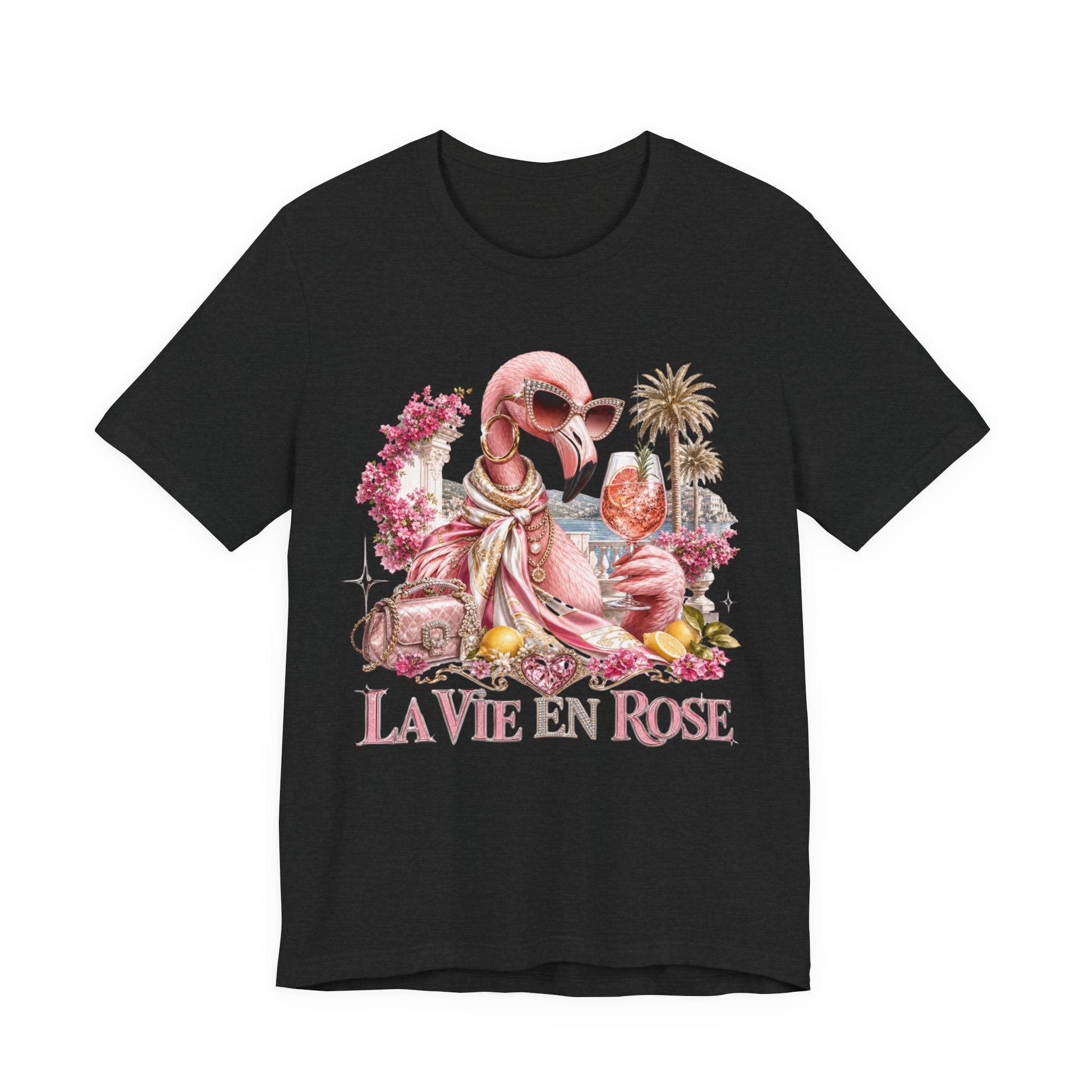 La Vie en Rose Flamingo Tee