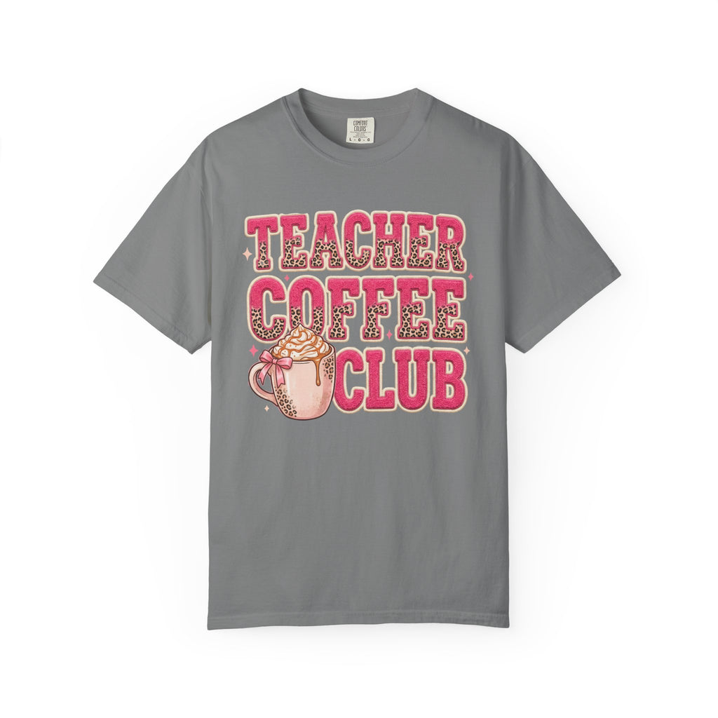 Teacher Coffee Club T-shirt | Coffee Mug Graphic, Teacher Tee