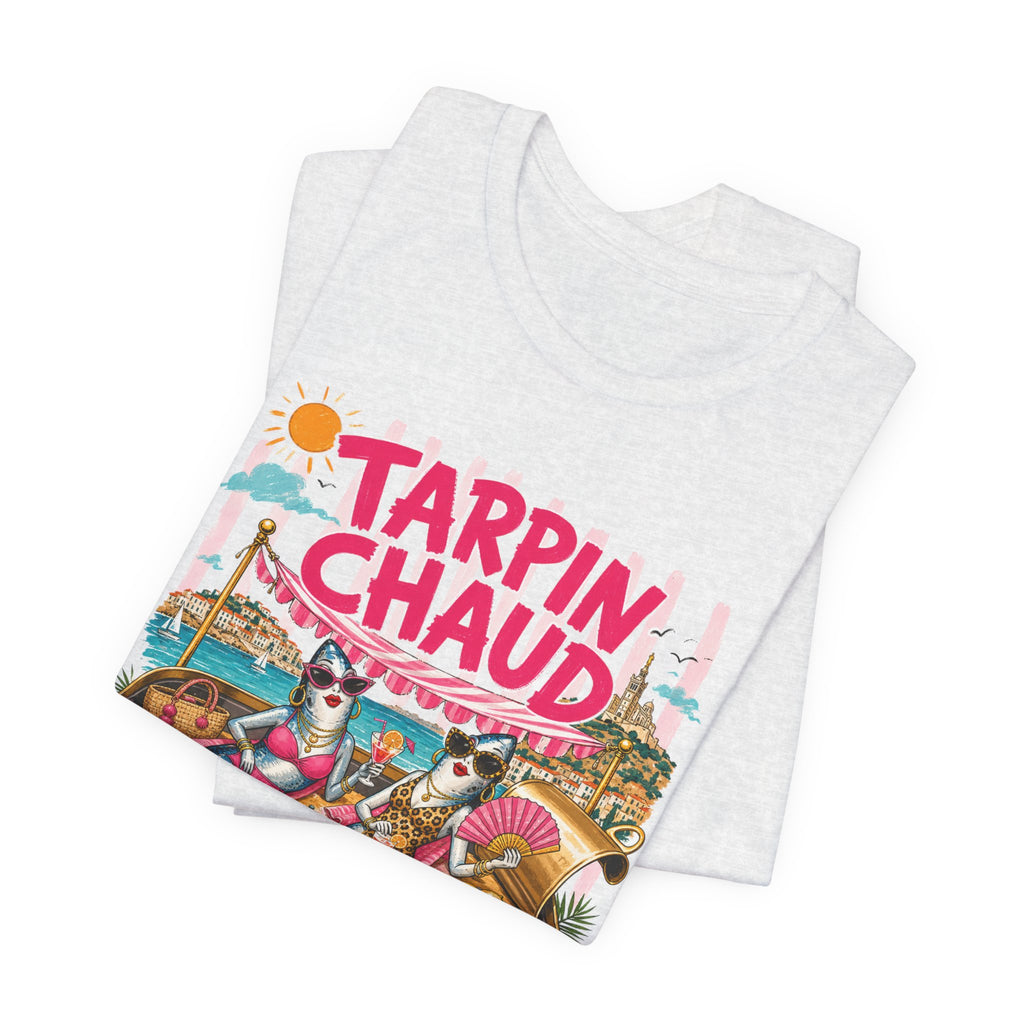 Tarpin Chaud | T-shirt Marrant Sardines de Marseille | T-shirt d'été Côte d'Azur