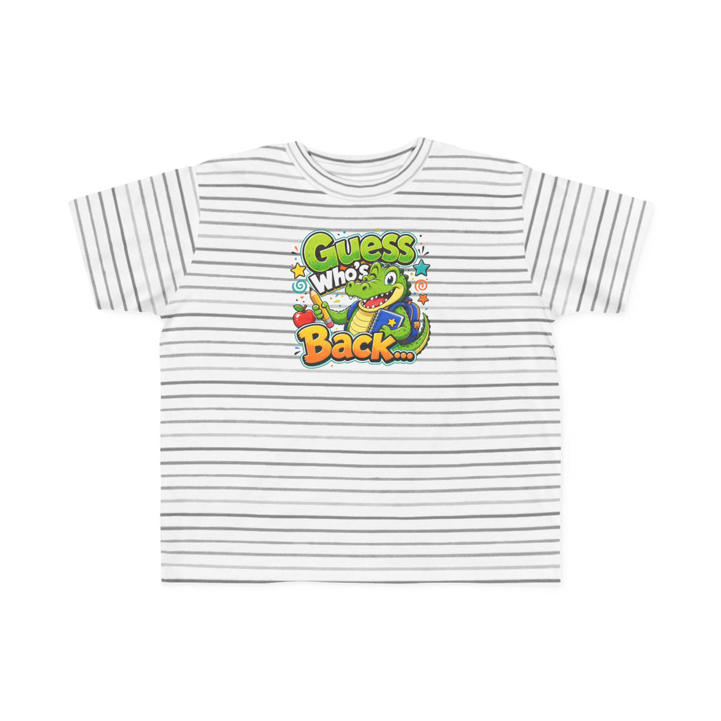 Guess Who's Back Dinosaur Toddler Tee | Colorful Kids Shirt