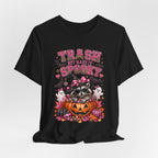 Trash Spooky Tee — Cute Raccoon Halloween Pumpkin Shirt