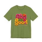 God Is Good all the time T-Shirt | Floral Retro Typography