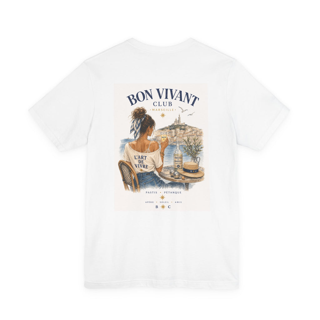 Bon Vivant Club Tee — "L'Art de Vivre à Marseille" – Pastis & Pétanque