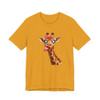 Funny Giraffe Tongue Tee — Cute Animal Graphic T-Shirt