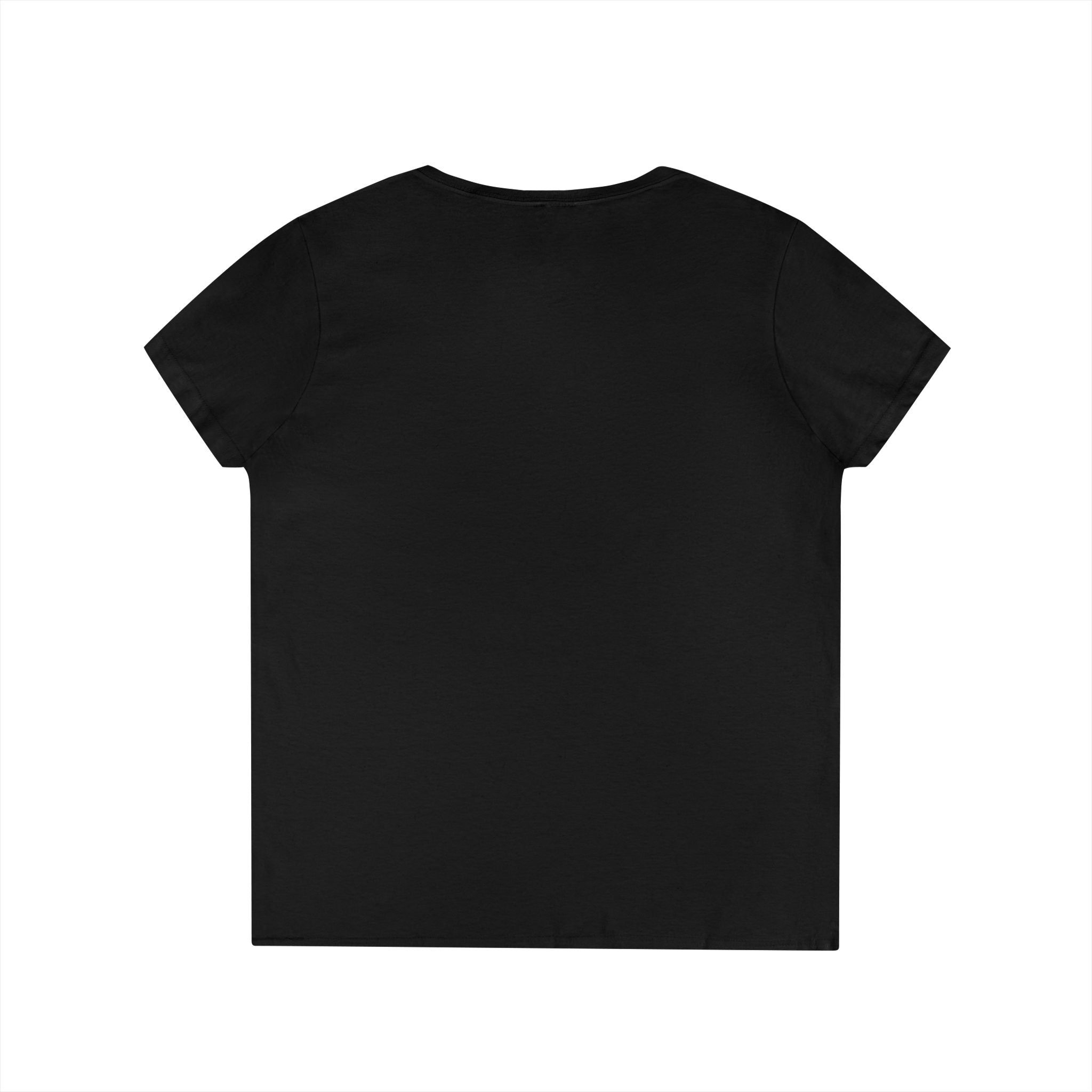 T-shirt Cœur léopard drapeau américain | Tee-shirt patriotique col en V