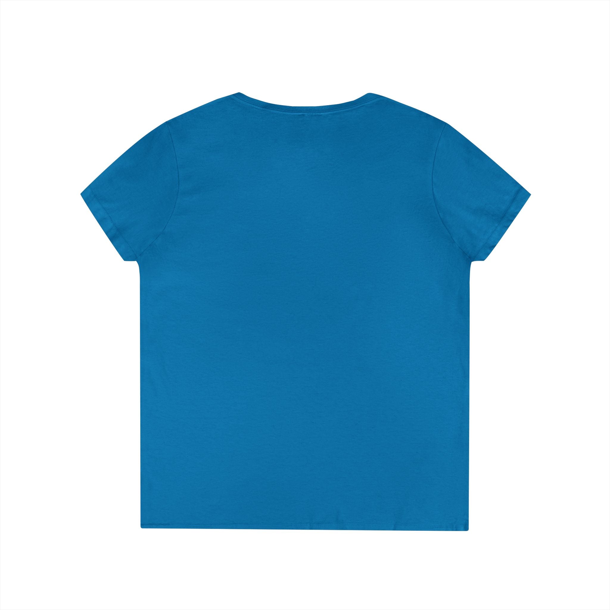 T-shirt Cœur léopard drapeau américain | Tee-shirt patriotique col en V