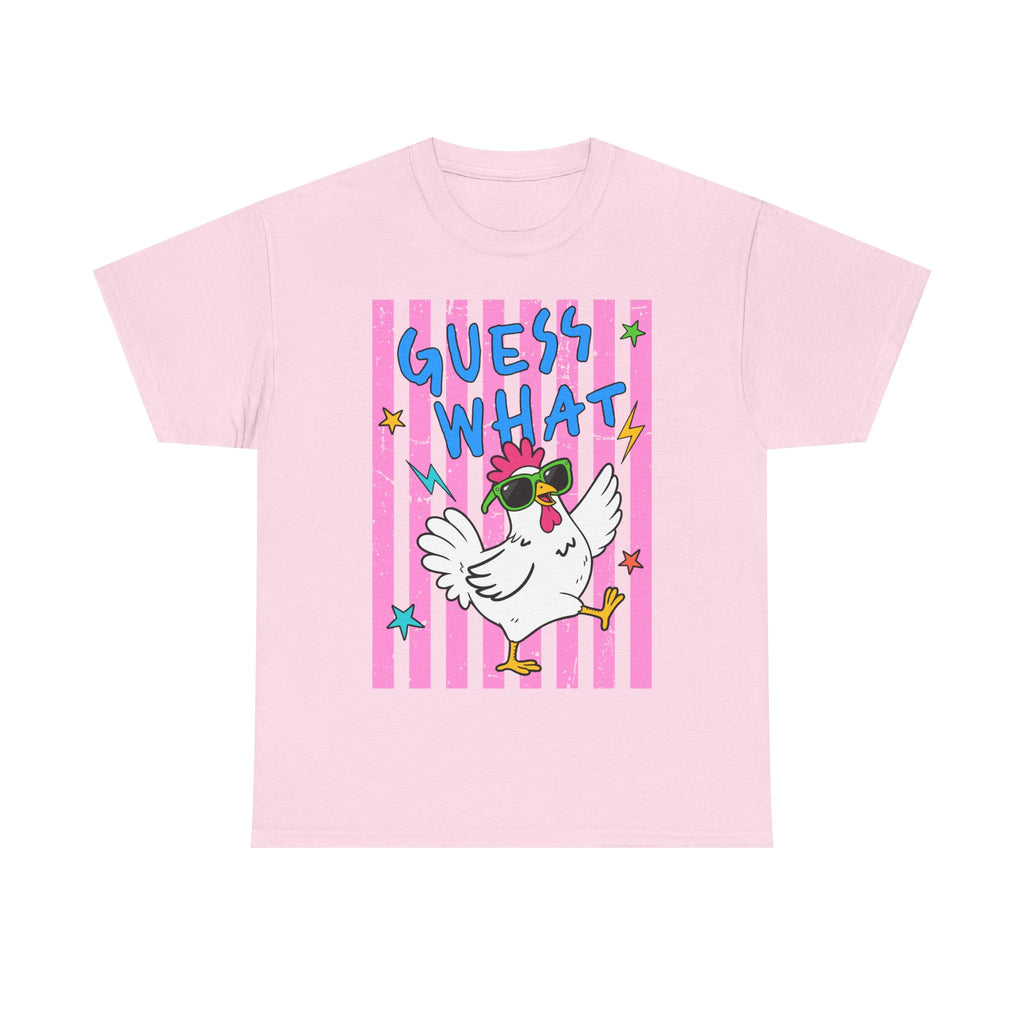 Guess What Chicken Butt Tee | Funny Chicken Graphic Shirt