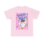 Guess What Chicken Butt Tee | Funny Chicken Graphic Shirt