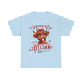 Apparently I Have An Attitude Cow T-Shirt | Cute Highland Cow Graphic