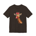 Funny Giraffe Tongue Tee — Cute Animal Graphic T-Shirt