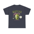 Matcha Latte T-Shirt | Iced Matcha Cup Graphic, Green Tea Tee