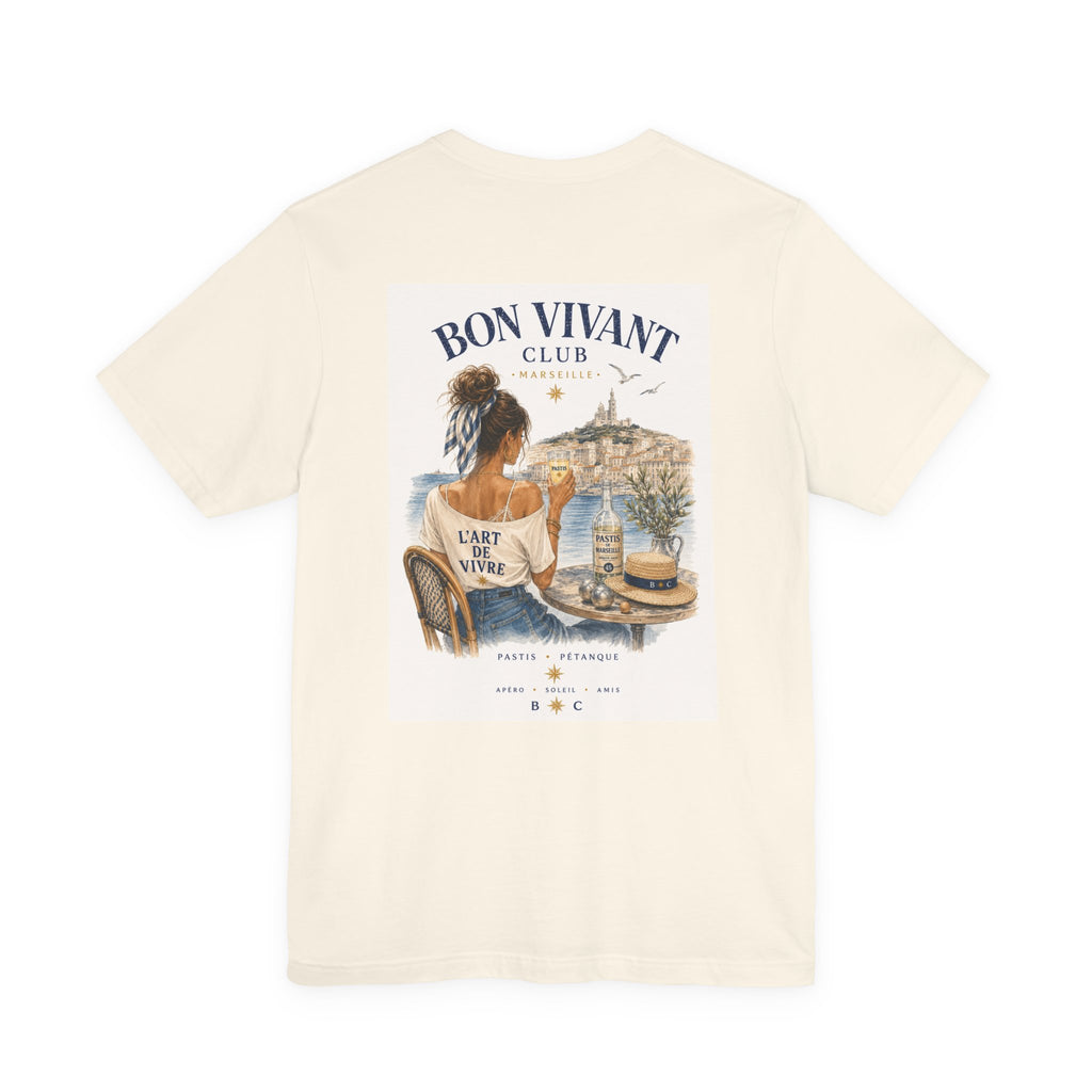 Bon Vivant Club Tee — "L'Art de Vivre à Marseille" – Pastis & Pétanque