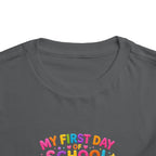My First Day of School Alligator Toddler Tee | Back-to-School Kids Shirt