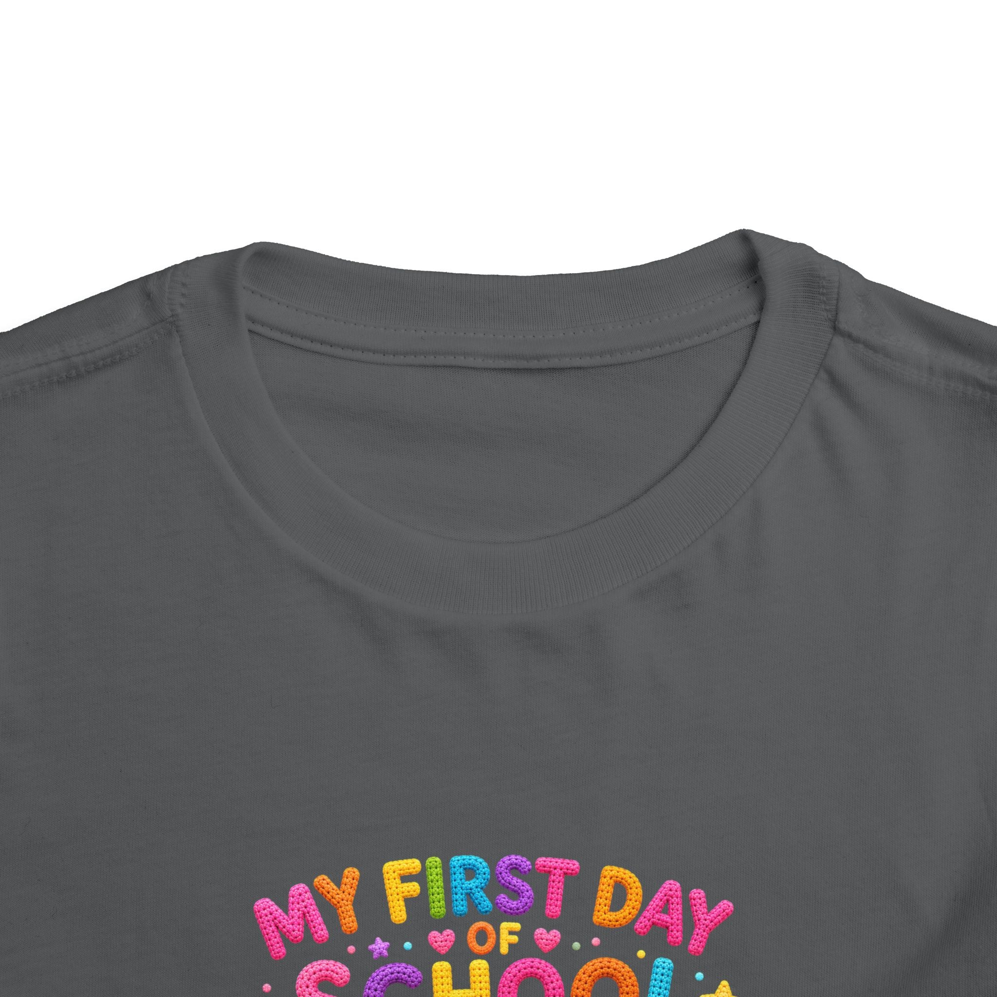T-shirt enfant « Mon premier jour d'école » avec crocodile | T-shirt de rentrée des classes pour enfants