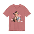 Betty Boop Pink Sneakers Graphic Tee