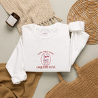 Good Girls Wear Coquette Luxe Embroidered Sweatshirt | Women's Crewneck