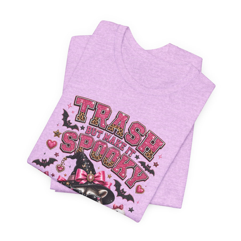 Trash Spooky Tee — Cute Raccoon Halloween Pumpkin Shirt