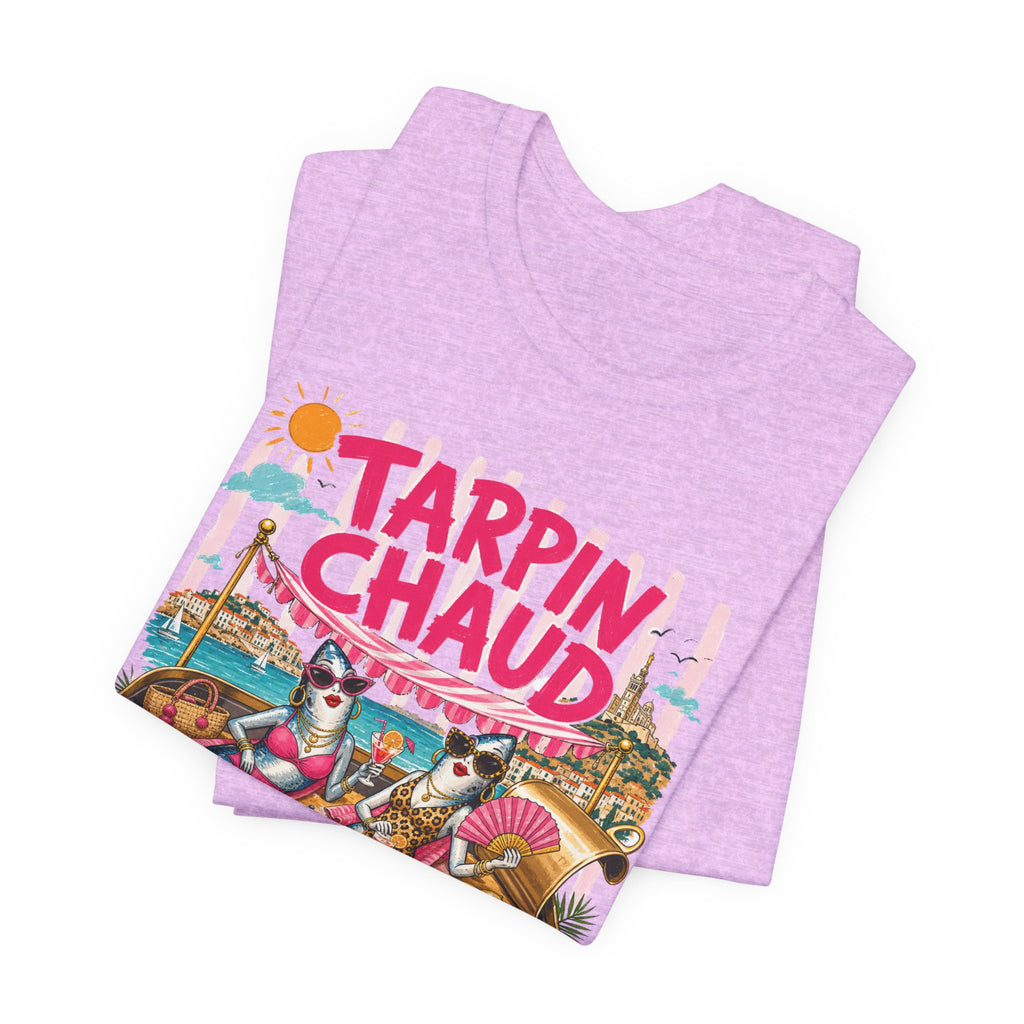 Tarpin Chaud | T-shirt Marrant Sardines de Marseille | T-shirt d'été Côte d'Azur
