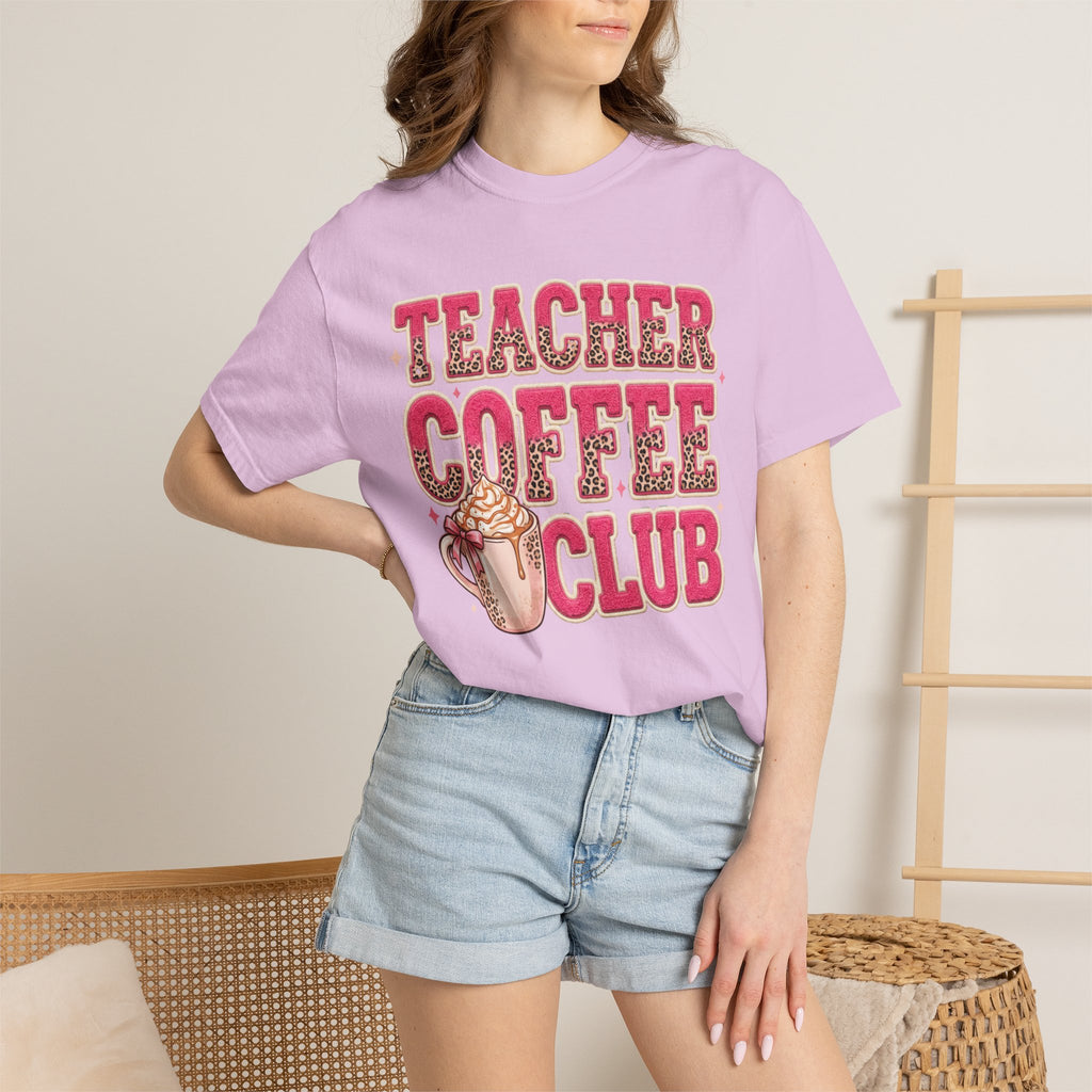 Teacher Coffee Club T-shirt | Coffee Mug Graphic, Teacher Apparel