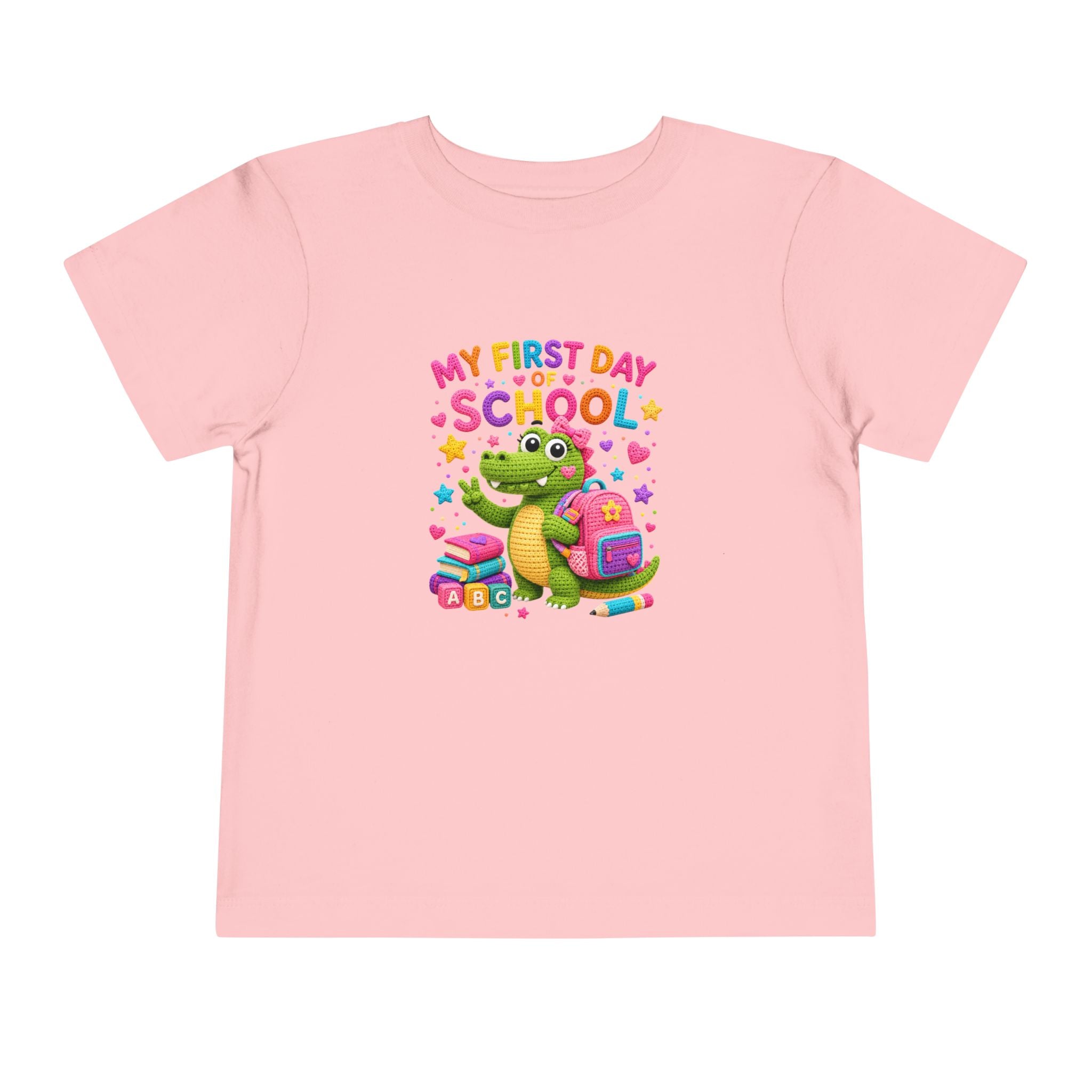 My First Day of School Alligator Toddler Tee | Back-to-School Kids Shirt
