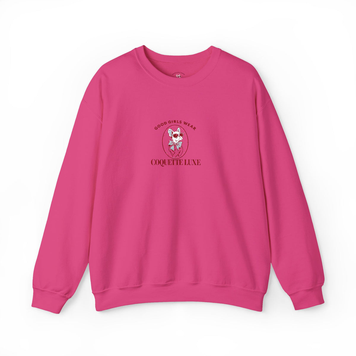 Good Girls Wear Coquette Luxe Embroidered Sweatshirt | Women's Crewneck