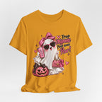 Cute Pink Ghost Halloween T-Shirt | Coquette Luxe