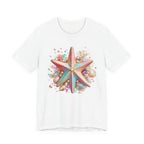 Colorful Starfish Tee | Beach Seashell Ocean Graphic Shirt
