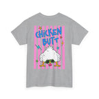 Guess What Chicken Butt Tee | Funny Chicken Graphic Shirt