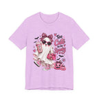 Cute Ghost Halloween T-Shirt | Too Cute to Be Spooky | Coquette Luxe
