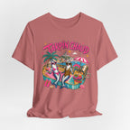 T-shirt – Tee-shirt graphique « Tarpin Chaud » ambiance tropicale plage