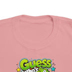 Guess Who's Back Dinosaur Toddler Tee | Colorful Kids Shirt