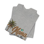 Mama Needs The Beach T-Shirt | Palm Tree, Seashells, Leopard Script