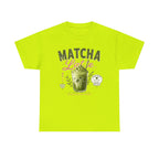 Matcha Latte T-Shirt | Iced Matcha Cup Graphic, Green Tea Tee