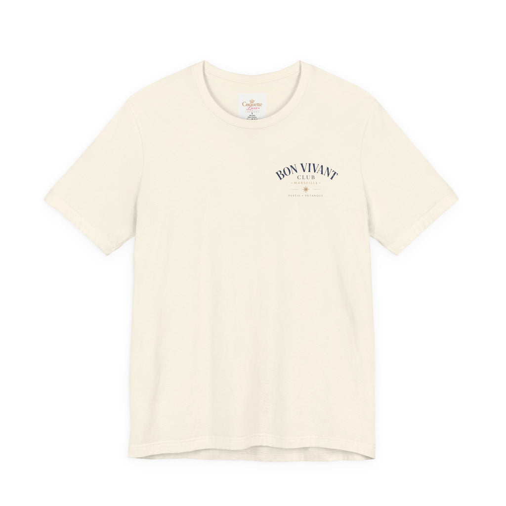 Bon Vivant Club Tee — "L'Art de Vivre à Marseille" – Pastis & Pétanque
