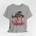 Spooky But Make It Feral Tee — Cute Witch Cat Halloween T-Shirt