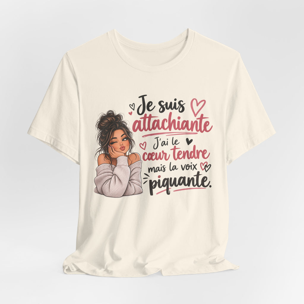 Je suis attachiante French Graphic T-Shirt